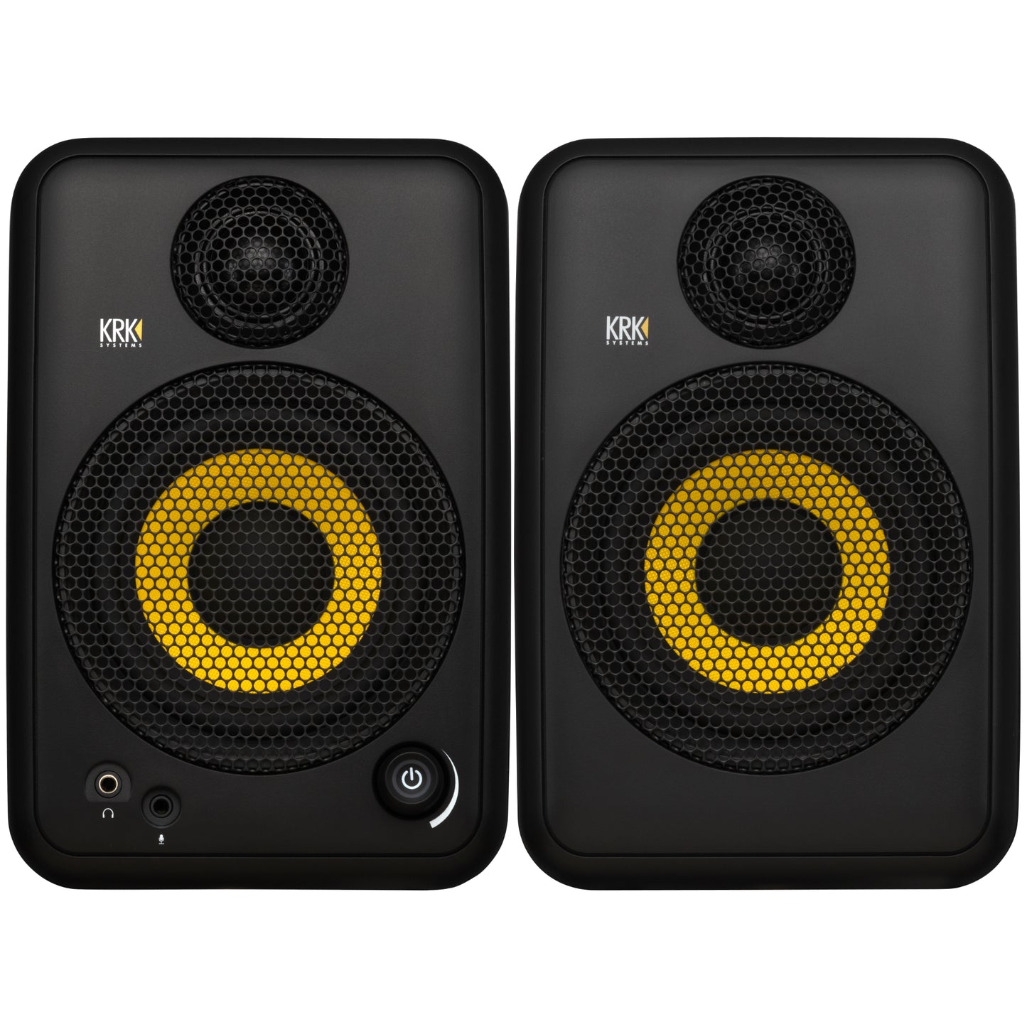 KRK GoAUX 4 Portable Powered Studio Monitors Pair