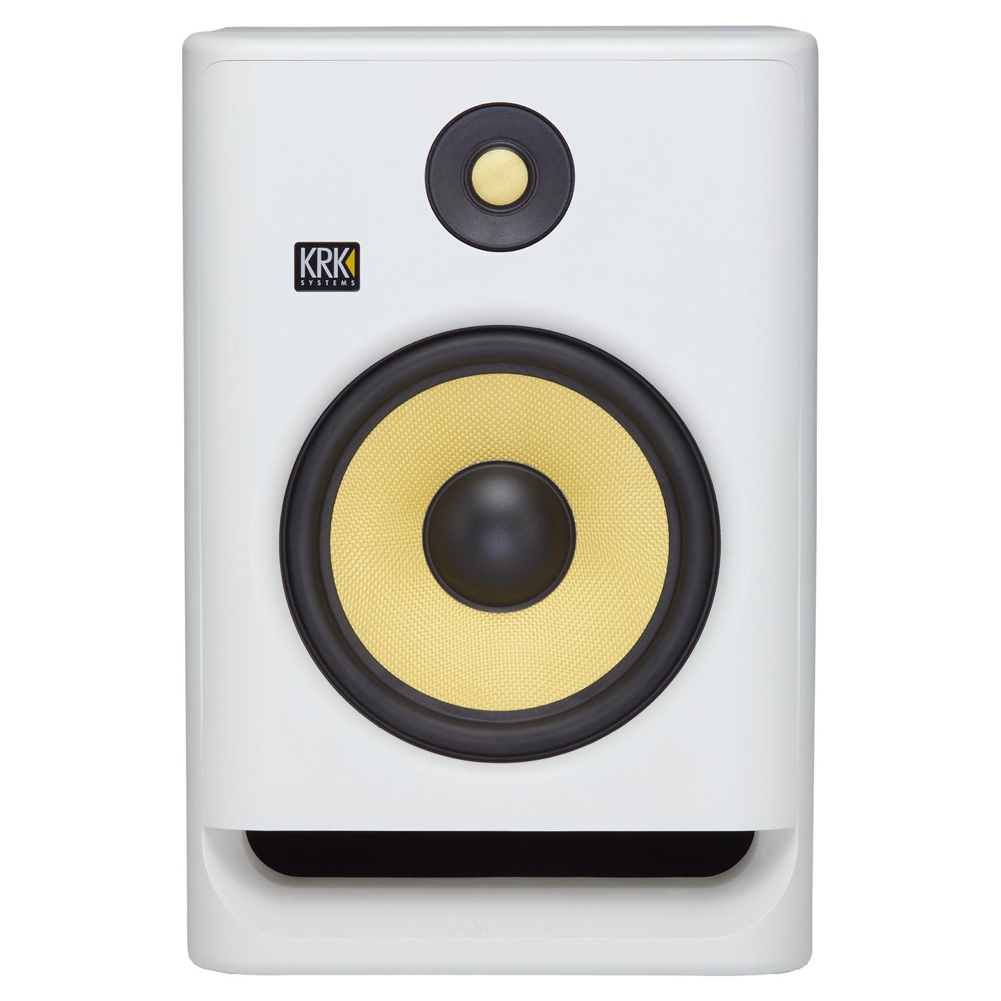 KRK ROKIT 8 Generation 4 Powered Studio Monitor - White - Front