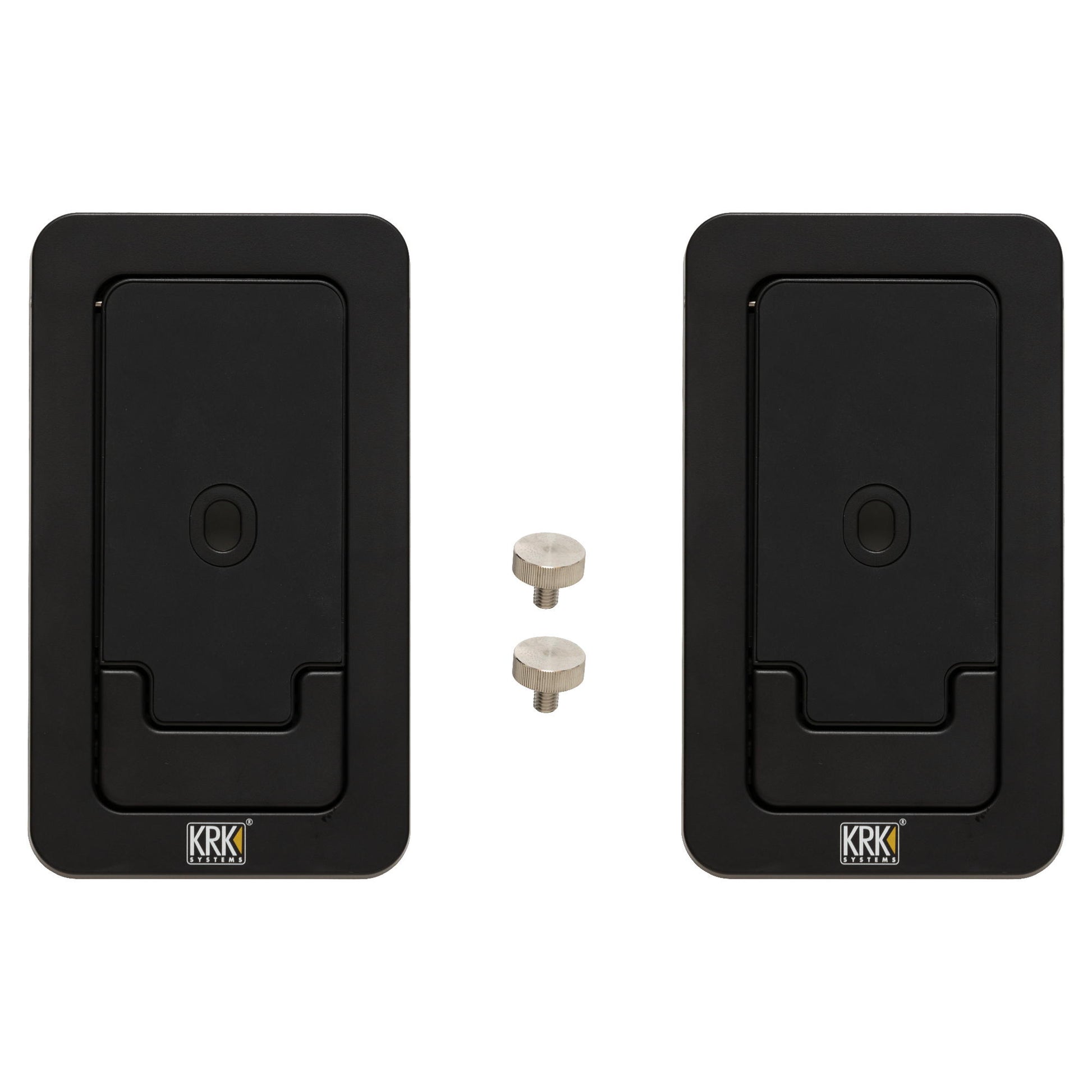 KRK GoAUX 3 Portable Powered Studio Monitors - Stands