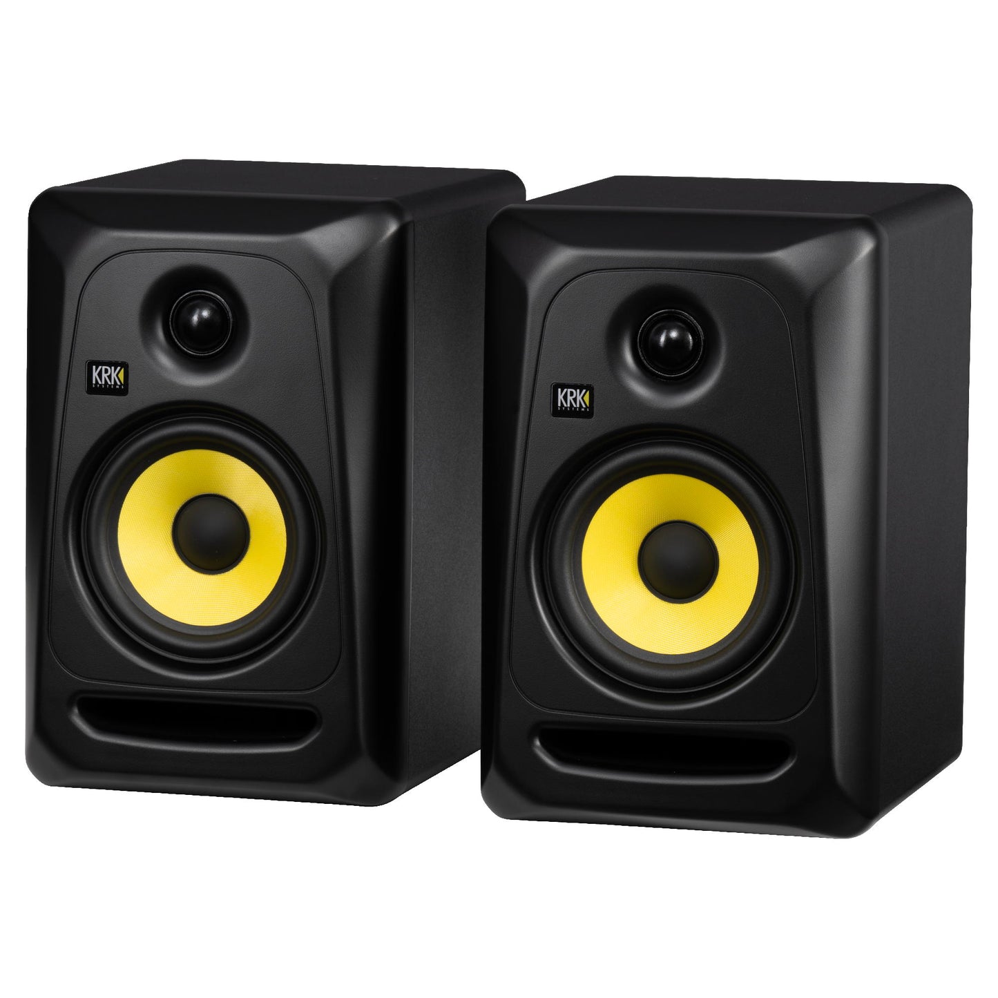 KRK Classic 5 Powered Studio Monitor Pack - Pair Angle 2