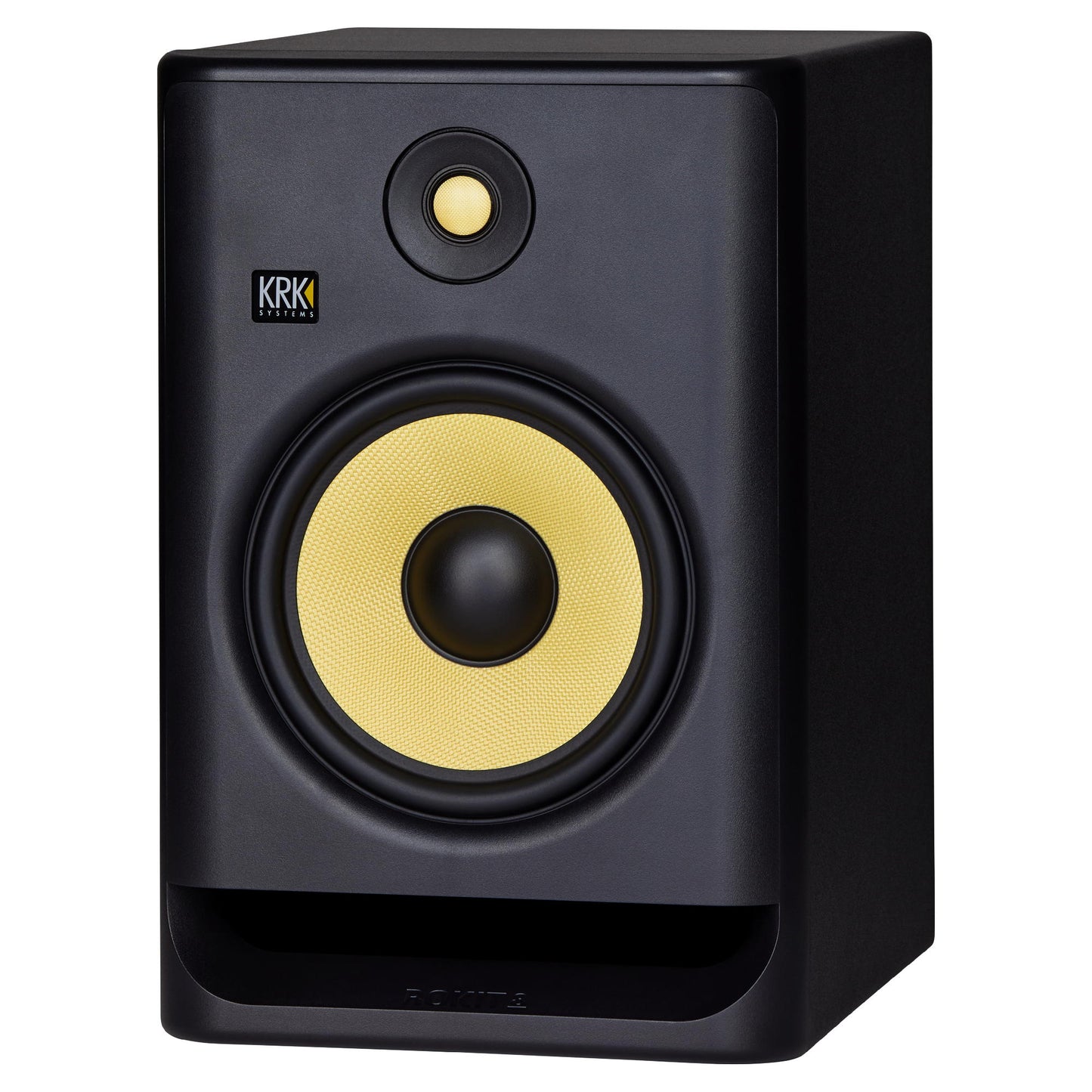 KRK ROKIT 8 Generation 4 Powered Studio Monitor - Black - Angle