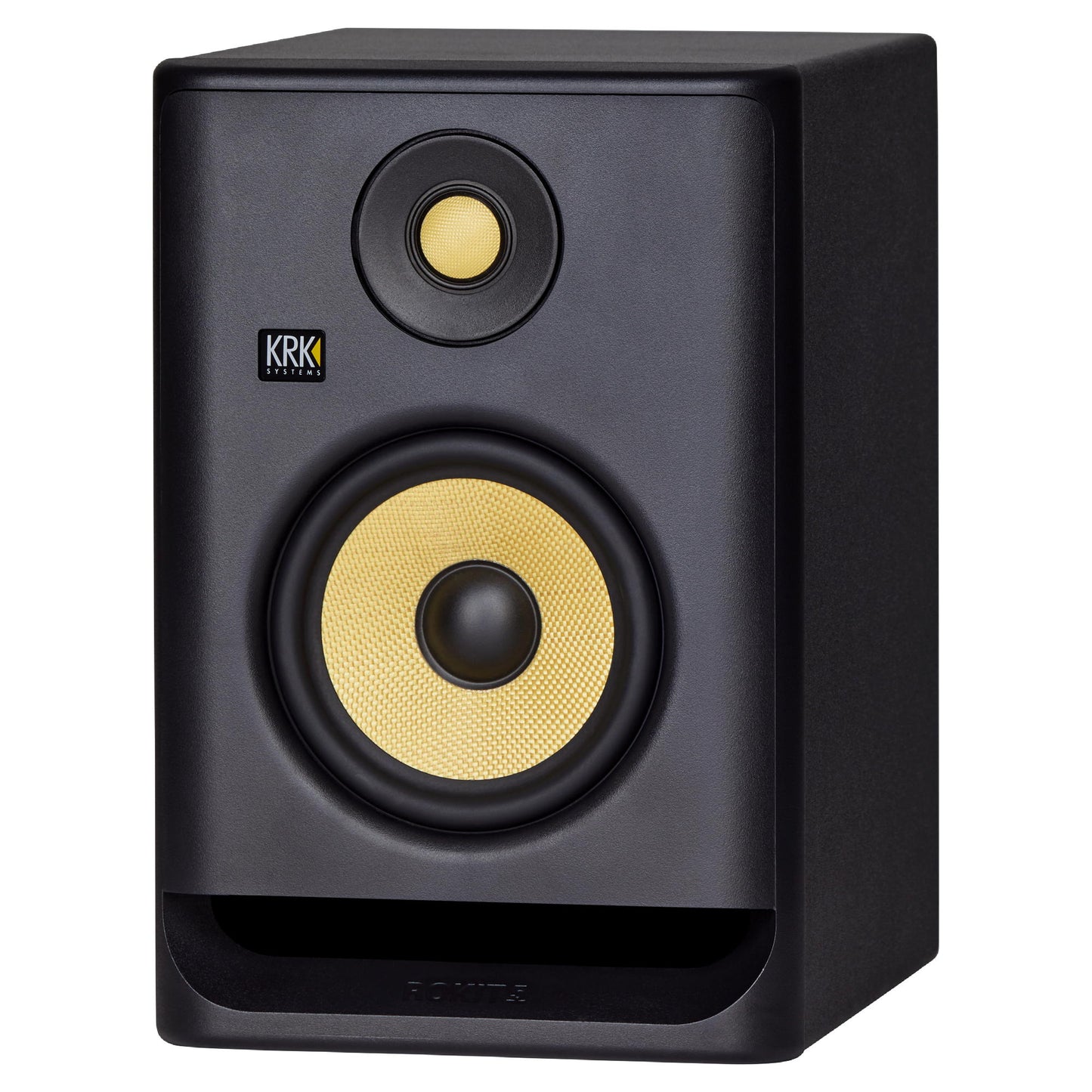 KRK ROKIT 5 Generation 4 Powered Studio Monitor - Black - Left