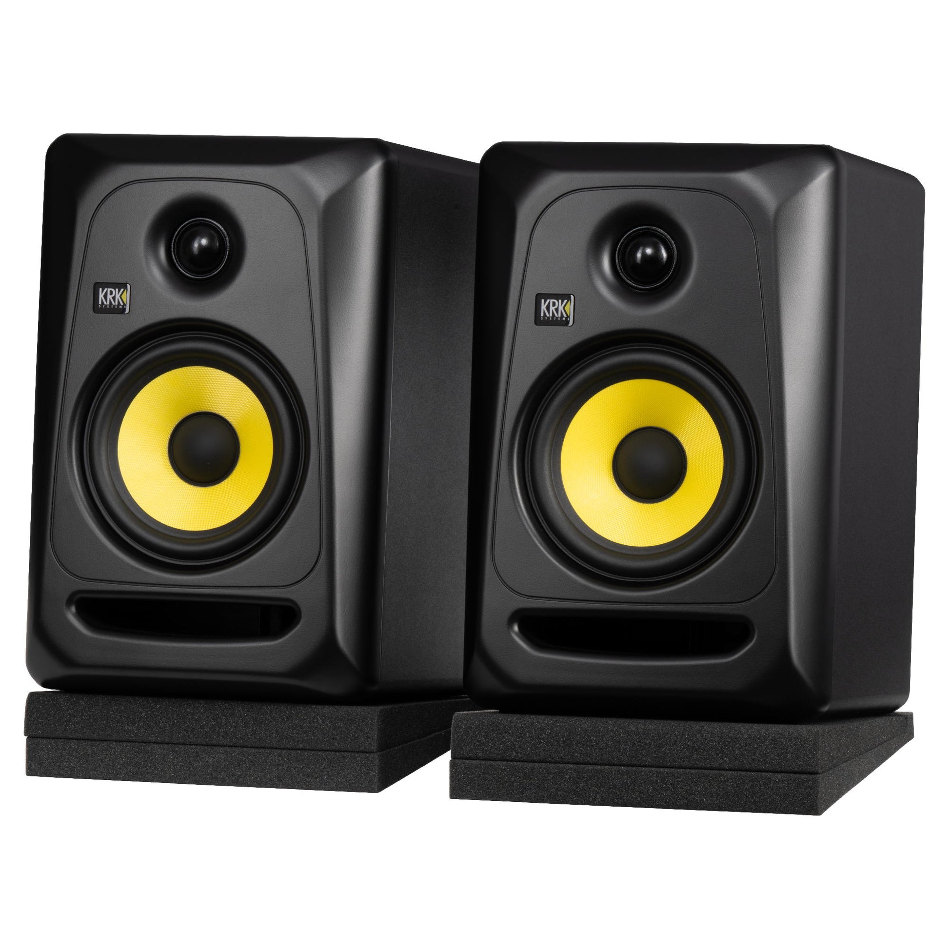 KRK Classic 5 Powered Studio Monitor Pack - Pair Pads 2