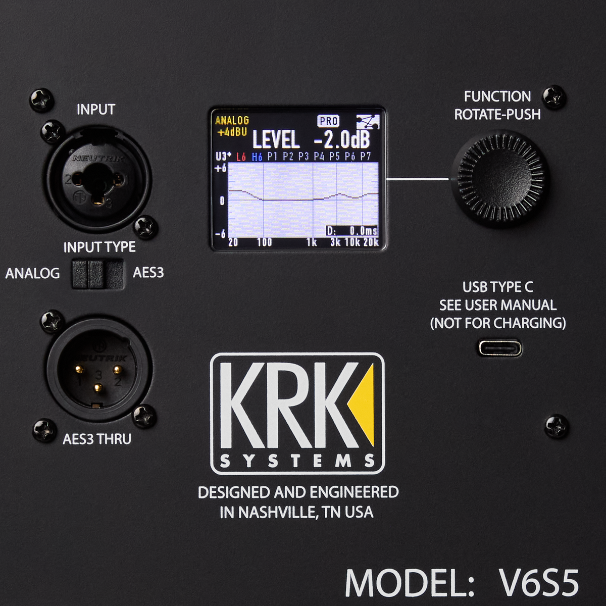KRK V6 Series Five Powered Studio Monitor