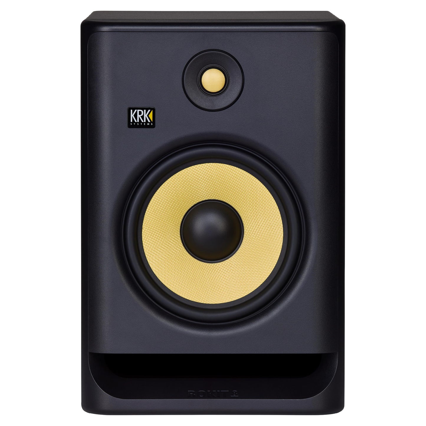 KRK ROKIT 8 Generation 4 Powered Studio Monitor - Black - Front