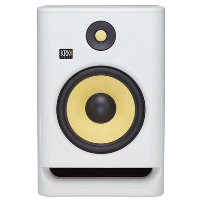 KRK ROKIT 8 Generation 4 Powered Studio Monitor - White - Front