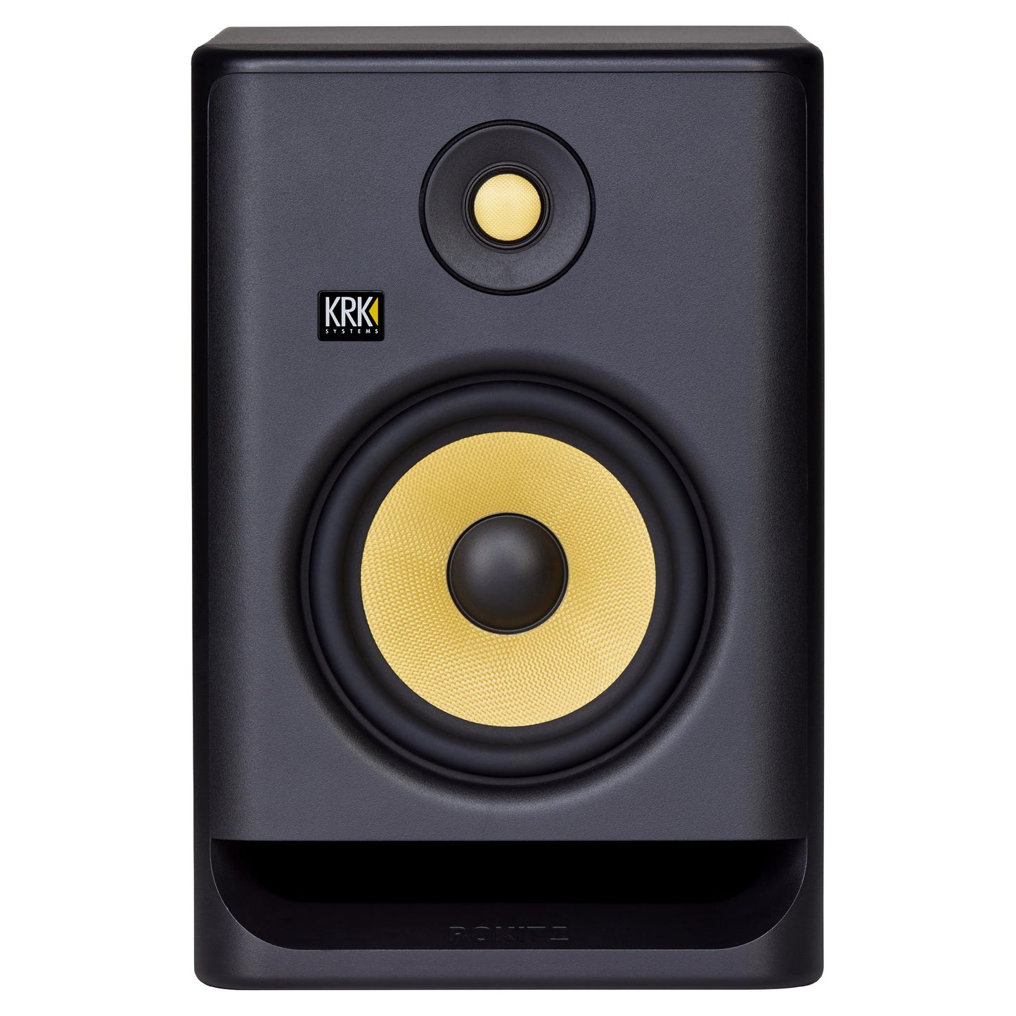 KRK ROKIT 7 Generation 4 Powered Studio Monitor - Black - Front - Main