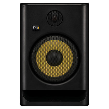 KRK ROKIT 8 Generation 5 Powered Studio Monitor - Front with Grille