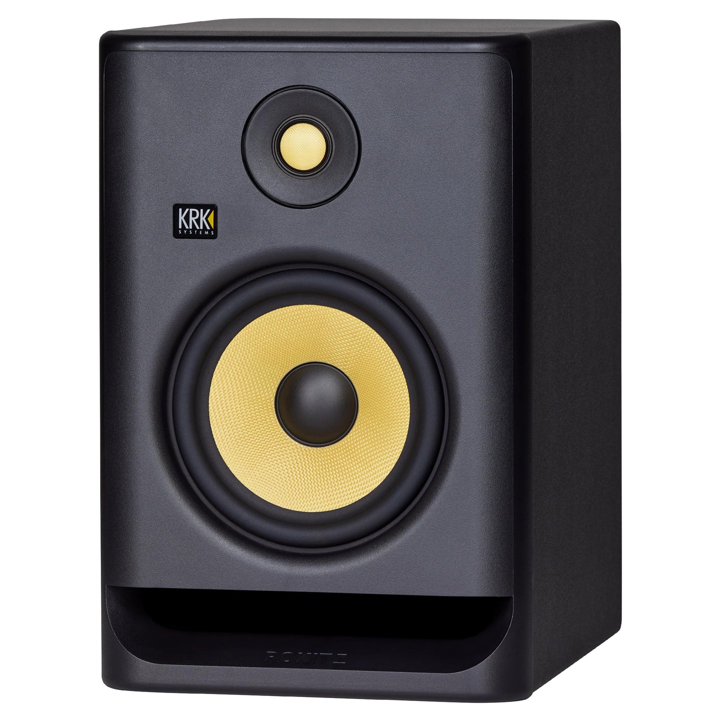 KRK ROKIT 7 Generation 4 Powered Studio Monitor - Black -  Angle