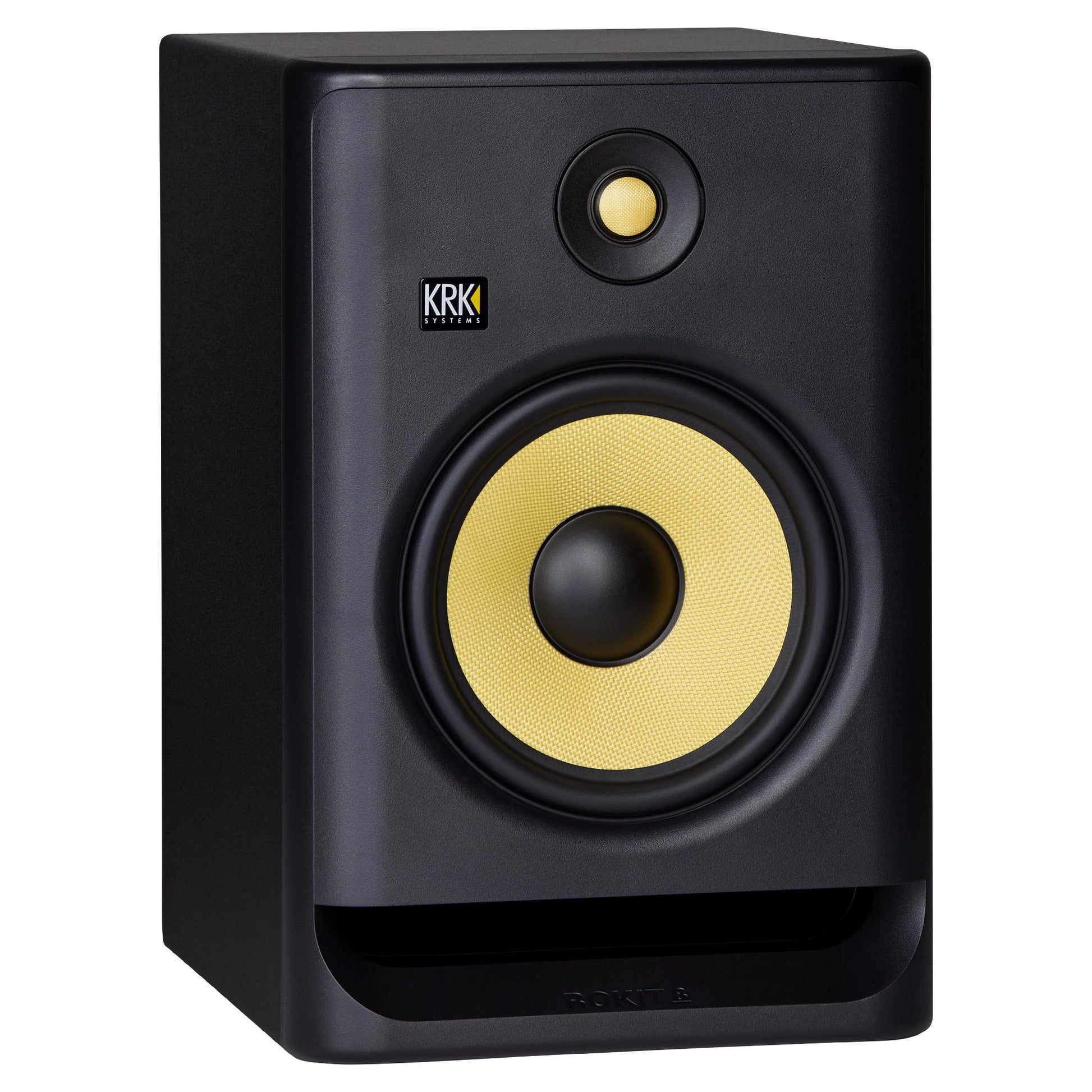 KRK ROKIT 8 Generation 4 Powered Studio Monitor - Black - Angle 2