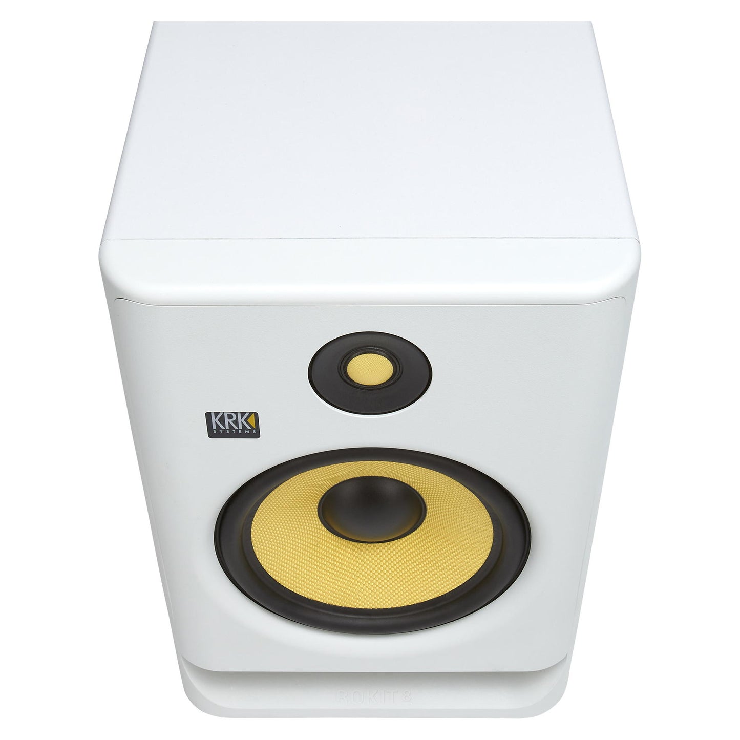 KRK ROKIT 8 Generation 4 Powered Studio Monitor - White - Top