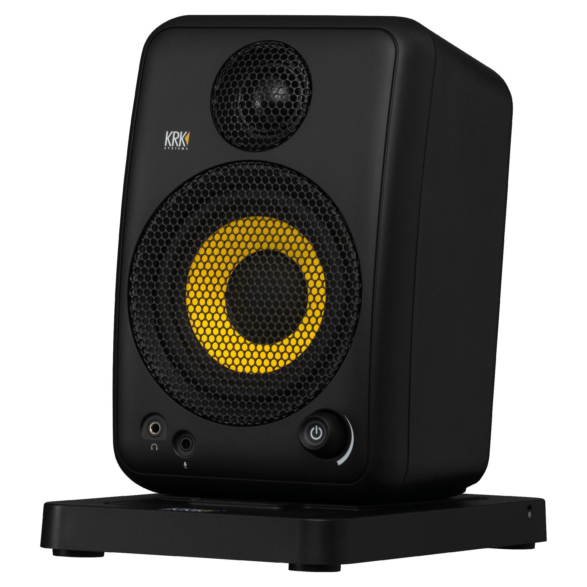 KRK GoAUX 4 Portable Powered Studio Monitors - Flat