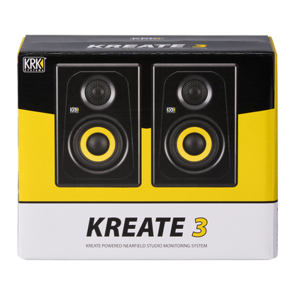 Kreate 3 Powered Studio Monitor, Pair