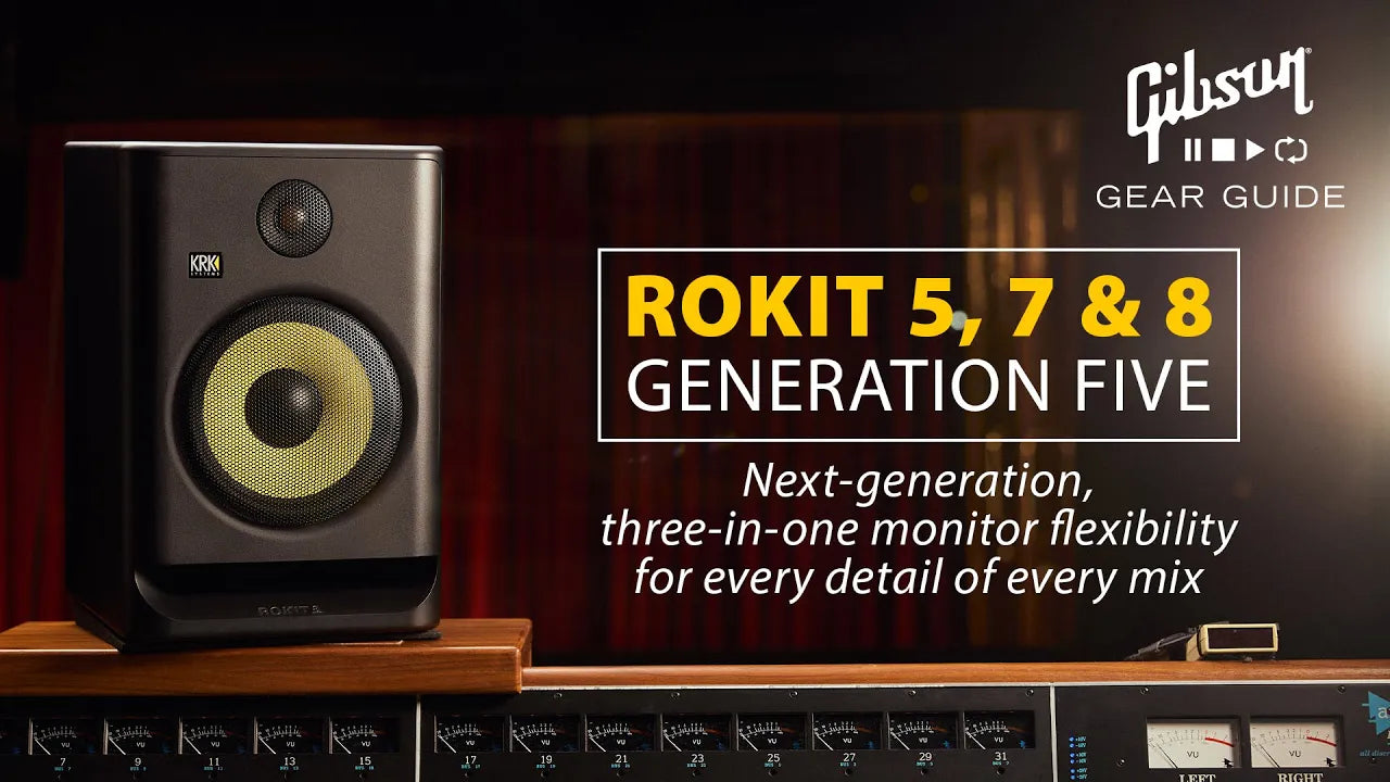Rokit® Generation Five Powered Studio Monitors – krkmusic Rokit® Generation Five Powered Studio Monitors – krkmusic