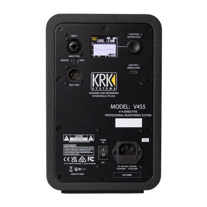 KRK V4 Series Five Powered Studio Monitor
